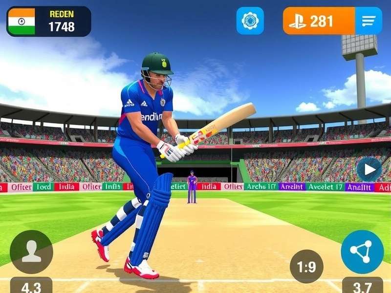 India Cricket Pro Game Screenshot